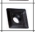 哈恩庫(kù)博硬金屬刀片用于直角面銑刀刀頭 90°16109019