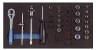吉多瑞套筒套裝1/4"裝入1/3CT工具模塊2322374