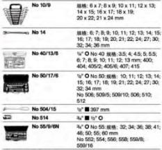達(dá)威力工具大套裝97841418