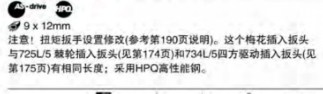 達(dá)威力插入式梅花 扳頭系列58621236