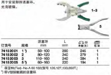 達威力活塞環(huán)壓縮器74152005