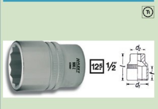 哈蔡特12角套筒900 Z- 34