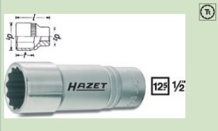 哈蔡特12角套筒900 TZ-30