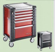 FACOM JET系列6抽屜工具車(chē)-每個(gè)抽屜3個(gè)模塊JET.6GM3