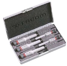 FACOM 5件精密螺絲批套裝-一字 AEF.J2