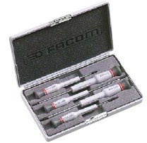 FACOM 5件精密螺絲批-十字 AEFP.J1